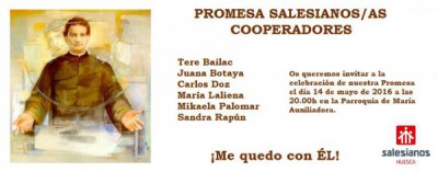 Promesas de Salesianos Cooperadores en Huesca